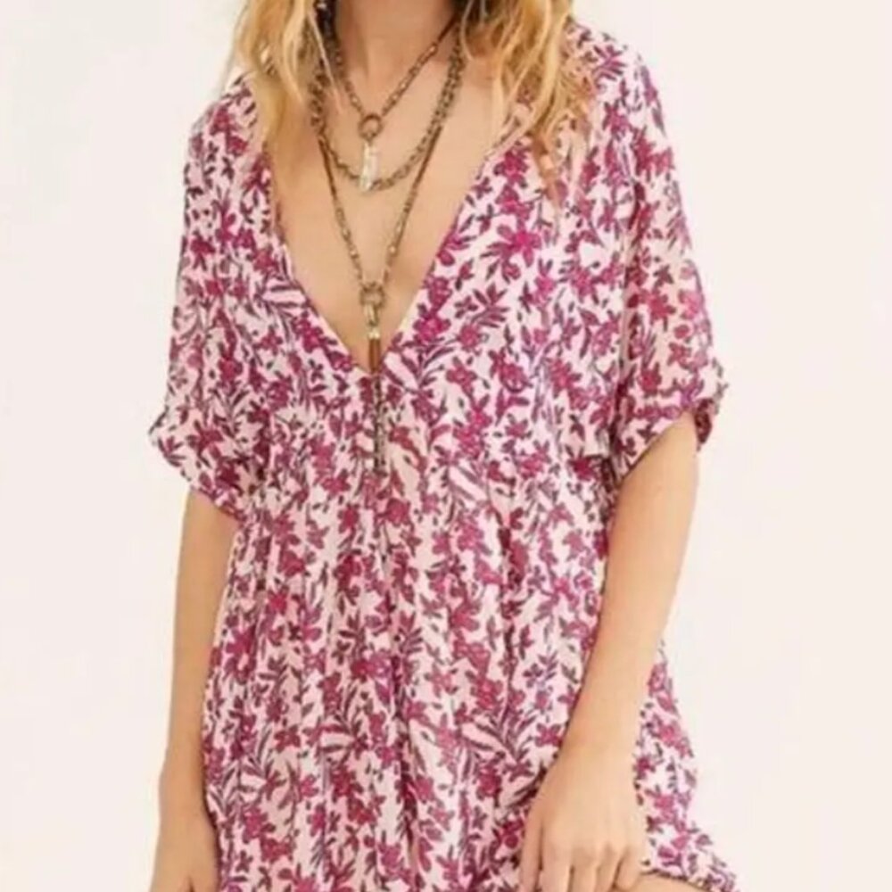 Free People Sun Up Mini Dress